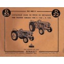 Renault D22 (R7052) et D35 (R7050), catalogue de pièces (eBook)