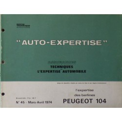 Auto Expertise Peugeot 104 berline