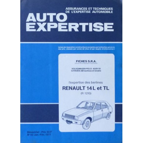 Auto Expertise Renault 14L, TL