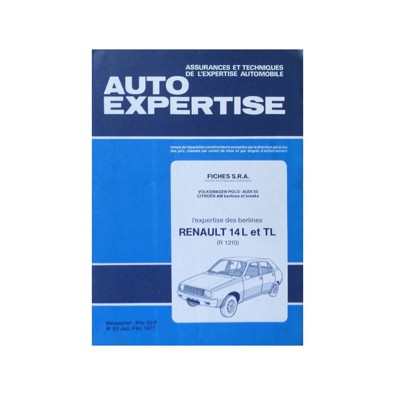 Auto Expertise Renault 14L, TL