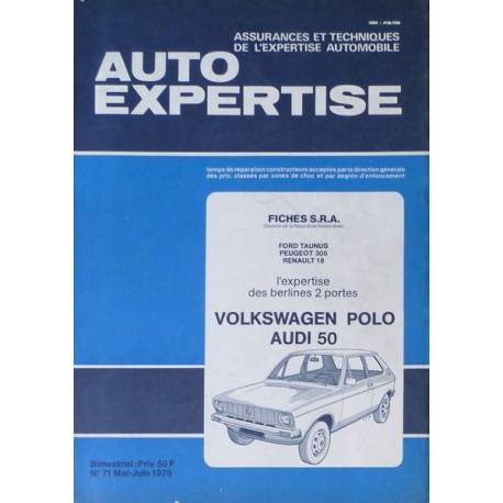 Auto Expertise Volkswagen Polo I. Audi 50