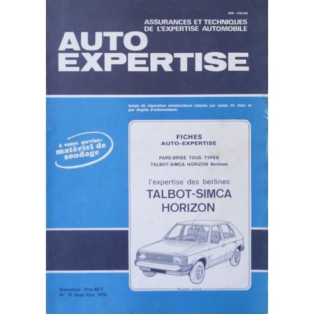 Auto Expertise Talbot Simca Horizon