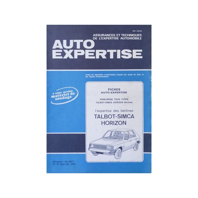 Auto Expertise Talbot Simca Horizon