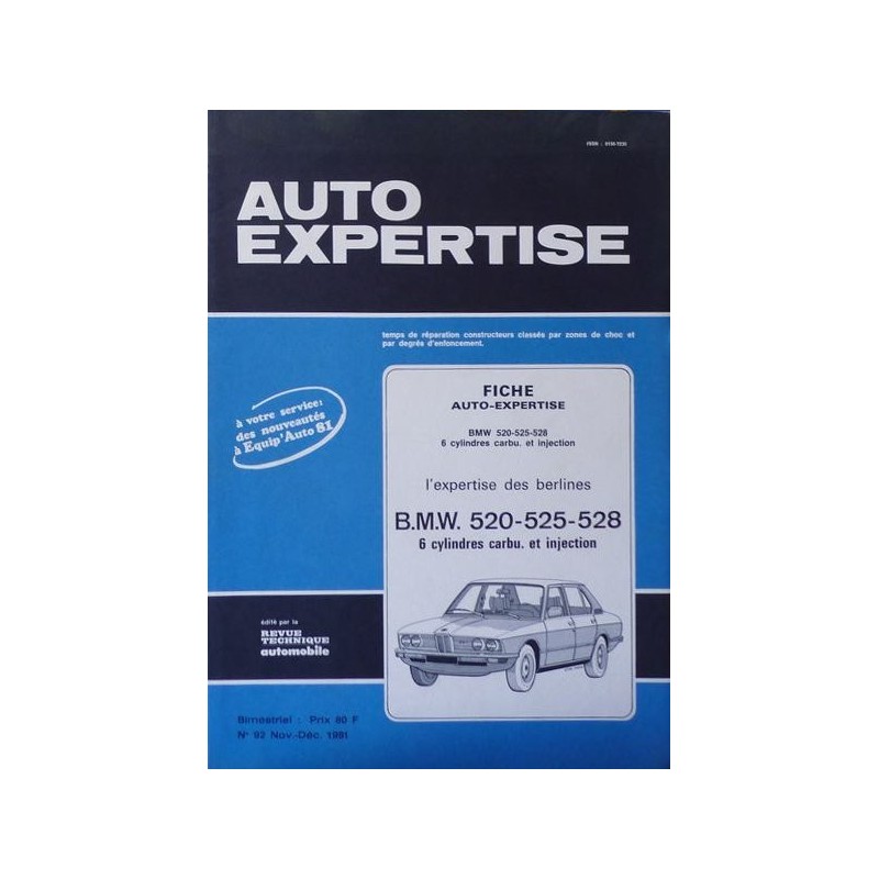 Auto Expertise BMW 520, 525, 528 (E12)