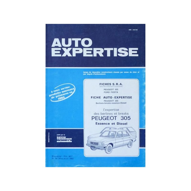 Auto Expertise Peugeot 305 berline et break