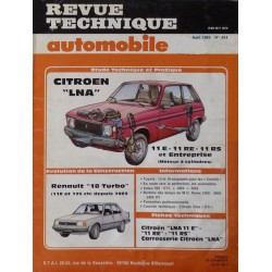 RTA Citroën LNA 11E, 11RE, 11RS et Entreprise