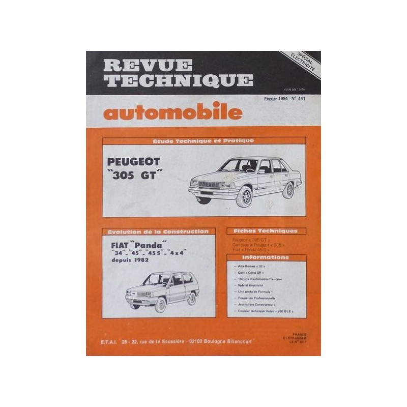 RTA Peugeot 305 GT RTA Peugeot 305 GT