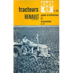 Renault N72, E72 et V72 (R7052), notice d'entretien