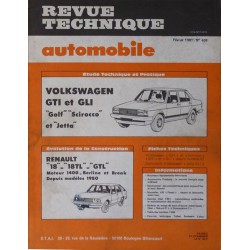 RTA Volkswagen Golf, Scirocco, Jetta mk1, GTi et GLi