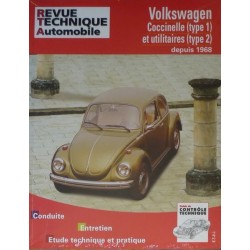 RTA Volkswagen Coccinelle type 1, Transporter type 2 depuis 1968