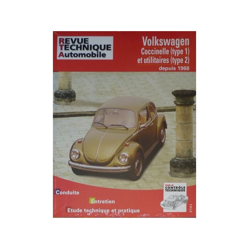 RTA Volkswagen Coccinelle type 1, Transporter type 2 depuis 1968