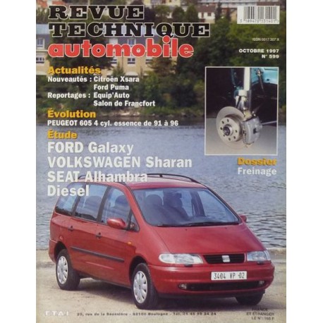 RTA Ford Galaxy I, VW Sharan I, Seat Alhambra I