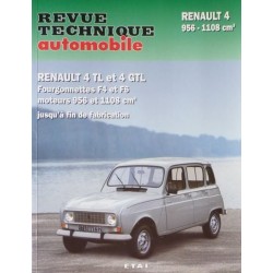 RTA Renault 4 TL, GTL, 4F4, 4F6, Pick-Up de 1978-93