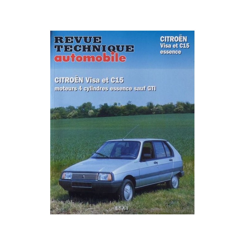 RTA Citroën Visa et C15, 4cyl. essence