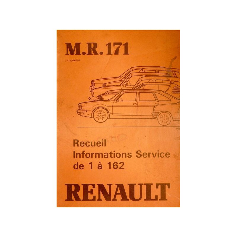 Renault, recueil Information Service (IS) 1 à 162