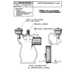 Bernard Moteurs, notes techniques 1953-57