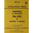 McCormick semoir F6-201 et 3 mètres, catalogue de pièces (eBook)