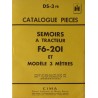 McCormick semoir F6-201 et 3 mètres, catalogue de pièces