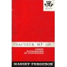 Massey Ferguson 145, notice d'entretien