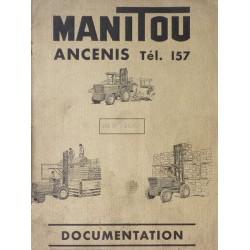 Manitou MB1500, catalogue de pièces et graissage