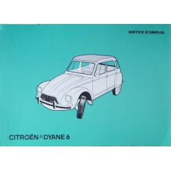 Citroën Dyane 6, notice d'entretien