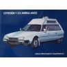 Citroën CX ambulance, notice d'entretien