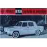 Renault 8 R1130, notice d'entretien