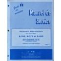 McCormick B-250, B-275, B-450, manuel de réparation relevage (eBook)