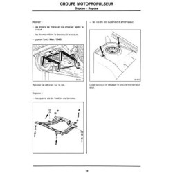Renault Express, Manuel de réparation pièces spécifiques