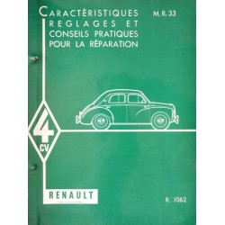Renault 4cv, manuel de réparation