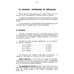 Renault 1400Kg type R2066, notice d'entretien