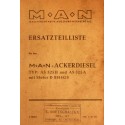 MAN Ackerdiesel AS 325H et AS 325A, catalogue de pièces (eBook)