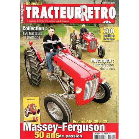 Tracteur Rétro n°1, Massey-Ferguson 35, 37, enjambeurs Lopa