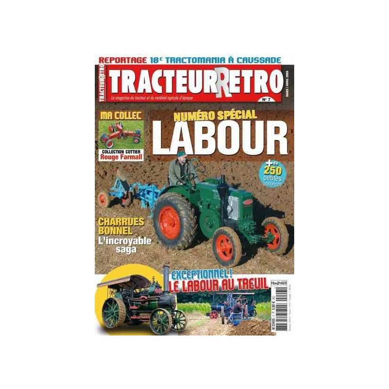 Tracteur Rétro n°7, le labour au treuil