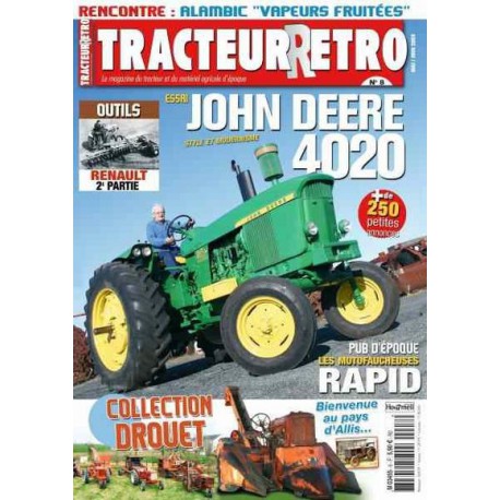 Tracteur Rétro n°8, John Deere 4020