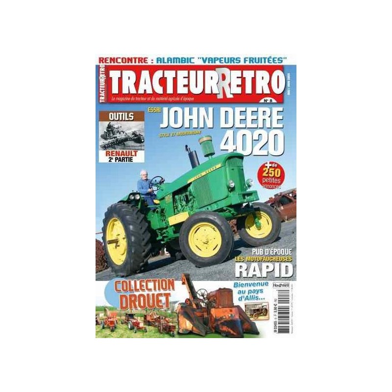 Tracteur Rétro n°8, John Deere 4020