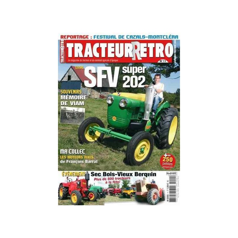 Tracteur Rétro n°11, SFV Super 202