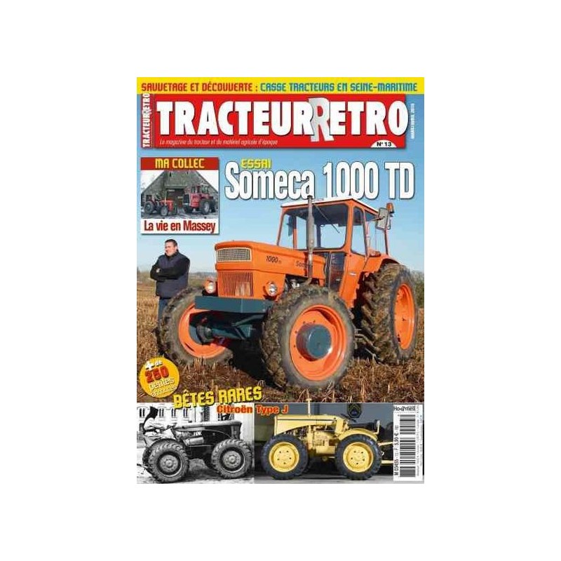 Tracteur Rétro n°13, Someca 1000TD, Citroën type J