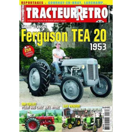 Tracteur Rétro n°16, Ferguson TEA 20