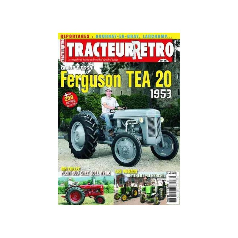 Tracteur Rétro n°16, Ferguson TEA 20