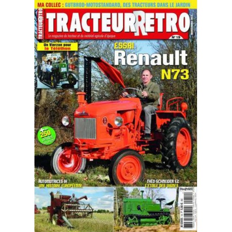 Tracteur Rétro n°19, Renault N73, Schneider E2