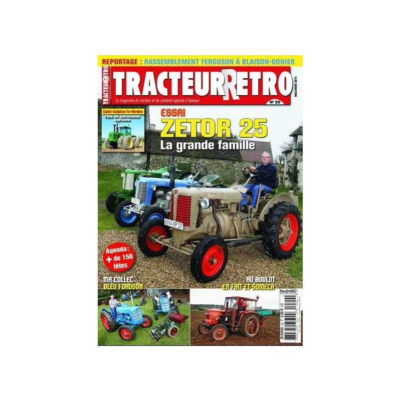 Tracteur Rétro n°20, Zetor 25