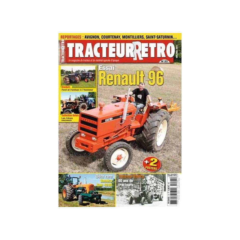 Tracteur Rétro n°23, Renault 96, Someca SOM 40 H8