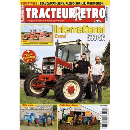 Tracteur Rétro n°24, International 533-SA, Dérot-Tecnoma A et G
