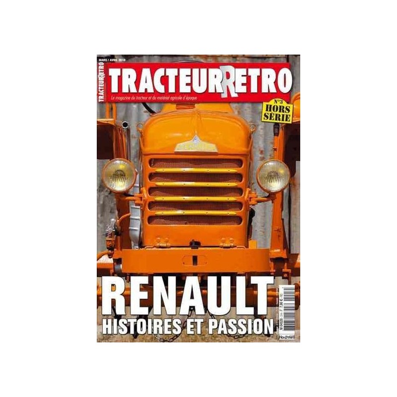 Tracteur Rétro Hors Série n°3, Renault