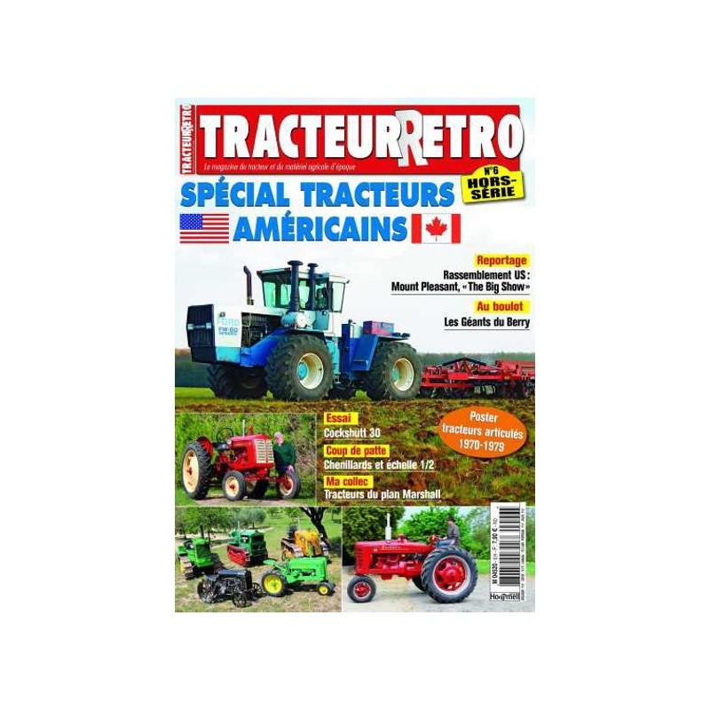 Tracteur Rétro Hors Série n°6, tracteurs Américains