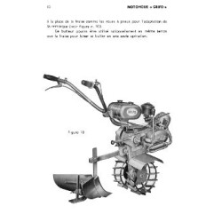 Grifo motohoue, notice d'utilisation et catalogue de pièces