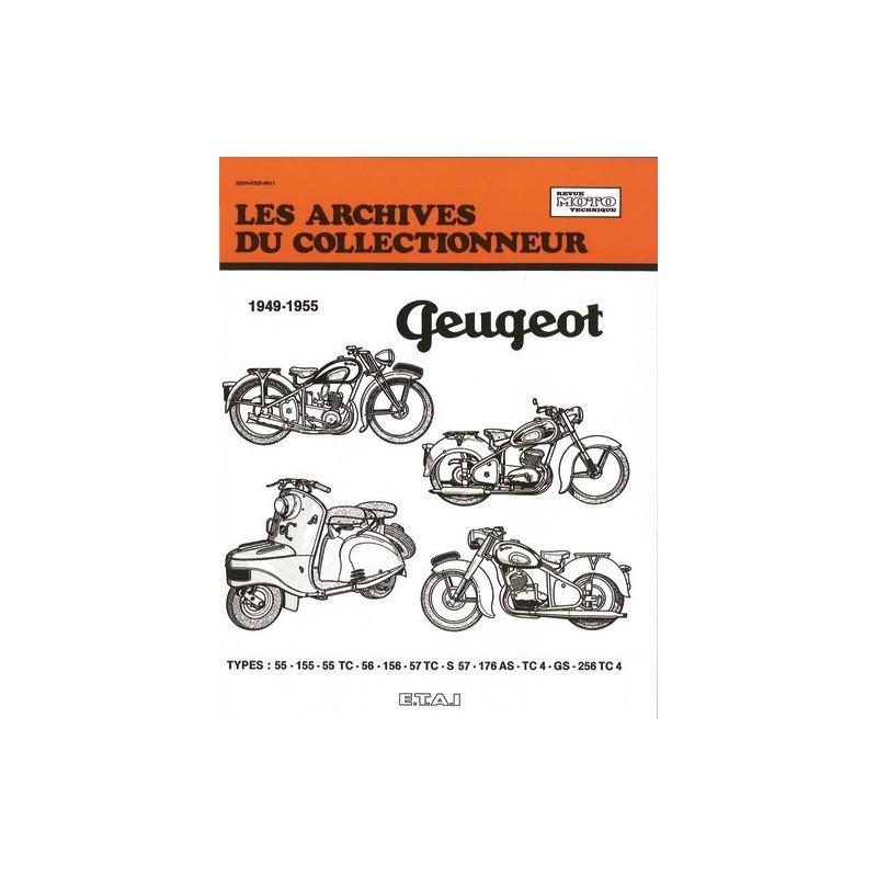 Les Archives Peugeot 100 à 250 cm3, 1949-55