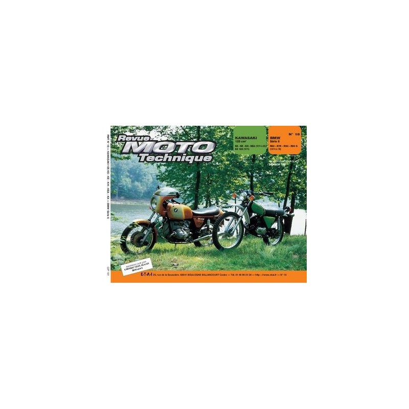 RMT Kawasaki 125 KS à KH et BMW série 6