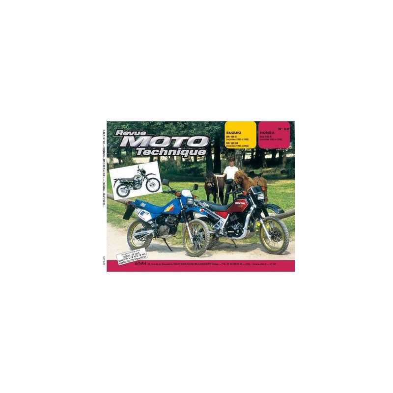 RMT Suzuki DR 125 S et Honda XLV 750 RMT Suzuki DR 125 S et Honda XLV 750